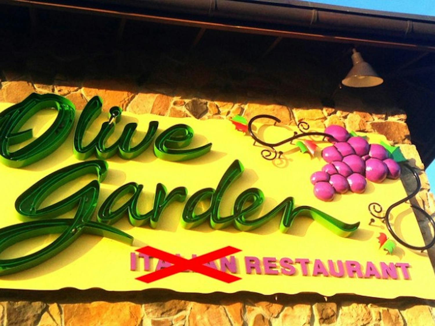 A more accurate description of Olive Garden’s cultural authenticity.
