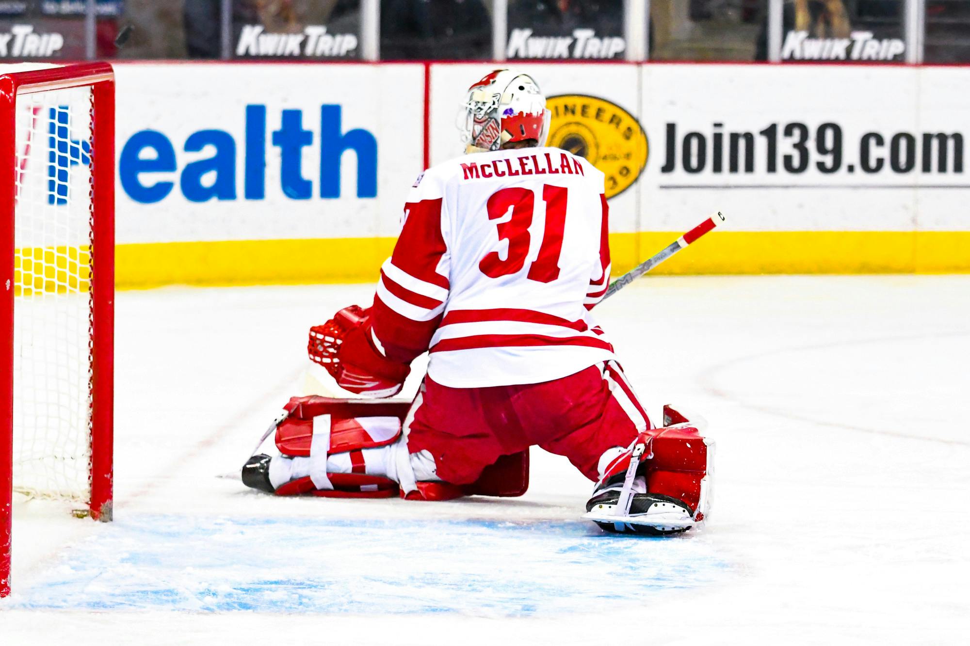 Wisconsin Mens Hockey McClellan