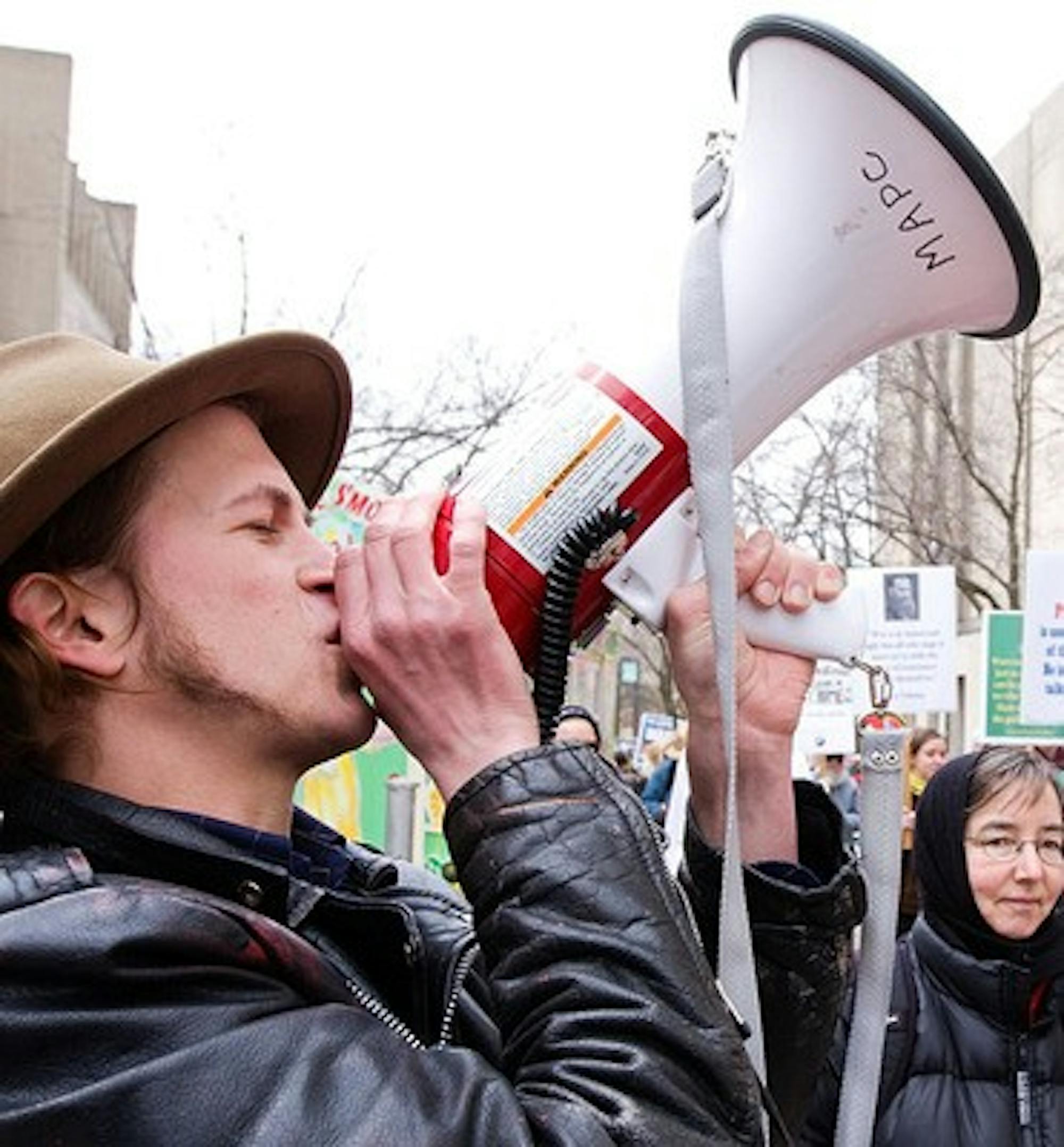 Protestors want change in U.S. war involvement