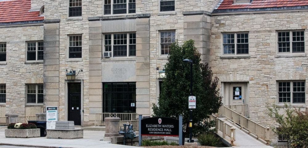 One victim was robbed by two suspects outside of Elizabeth Waters Residence Hall Monday.&nbsp;