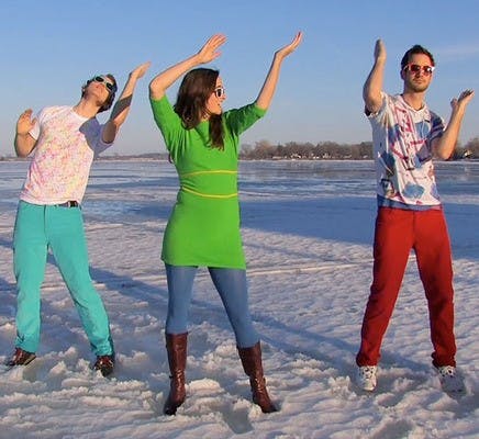 Madison's Love Rhombus 'pull shapes,' derive geometric party music