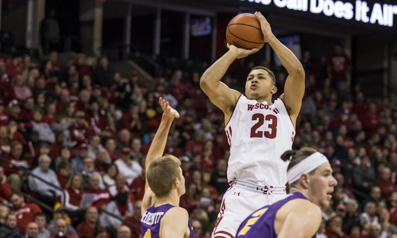 Kobe King, who scored 18 points and added six rebounds in UW's 65-52 win over Eastern Illinois, will be a vital part of Wisconsin's offense going forward. 