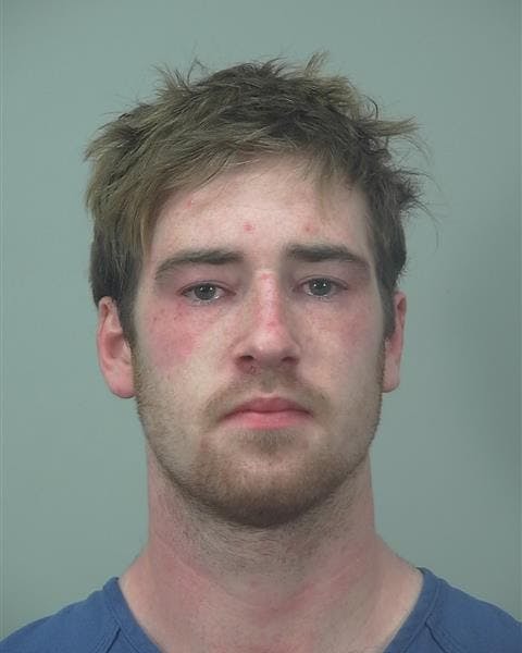 Madison police arrested Michael R. Jarocki, 24, after forcing his way into a downtown hospital and battering a nurse Saturday. 