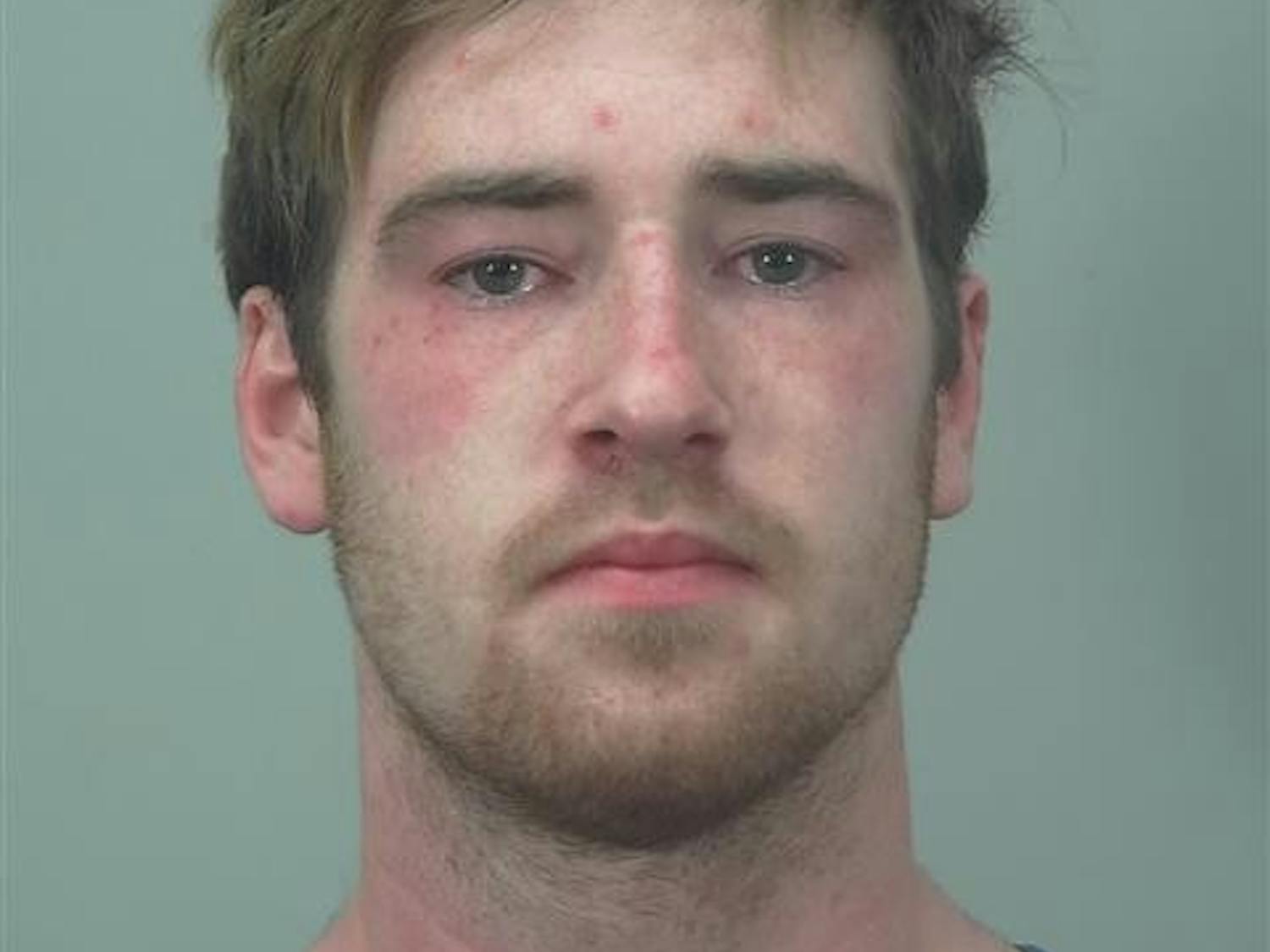 Madison police arrested Michael R. Jarocki, 24, after forcing his way into a downtown hospital and battering a nurse Saturday. 