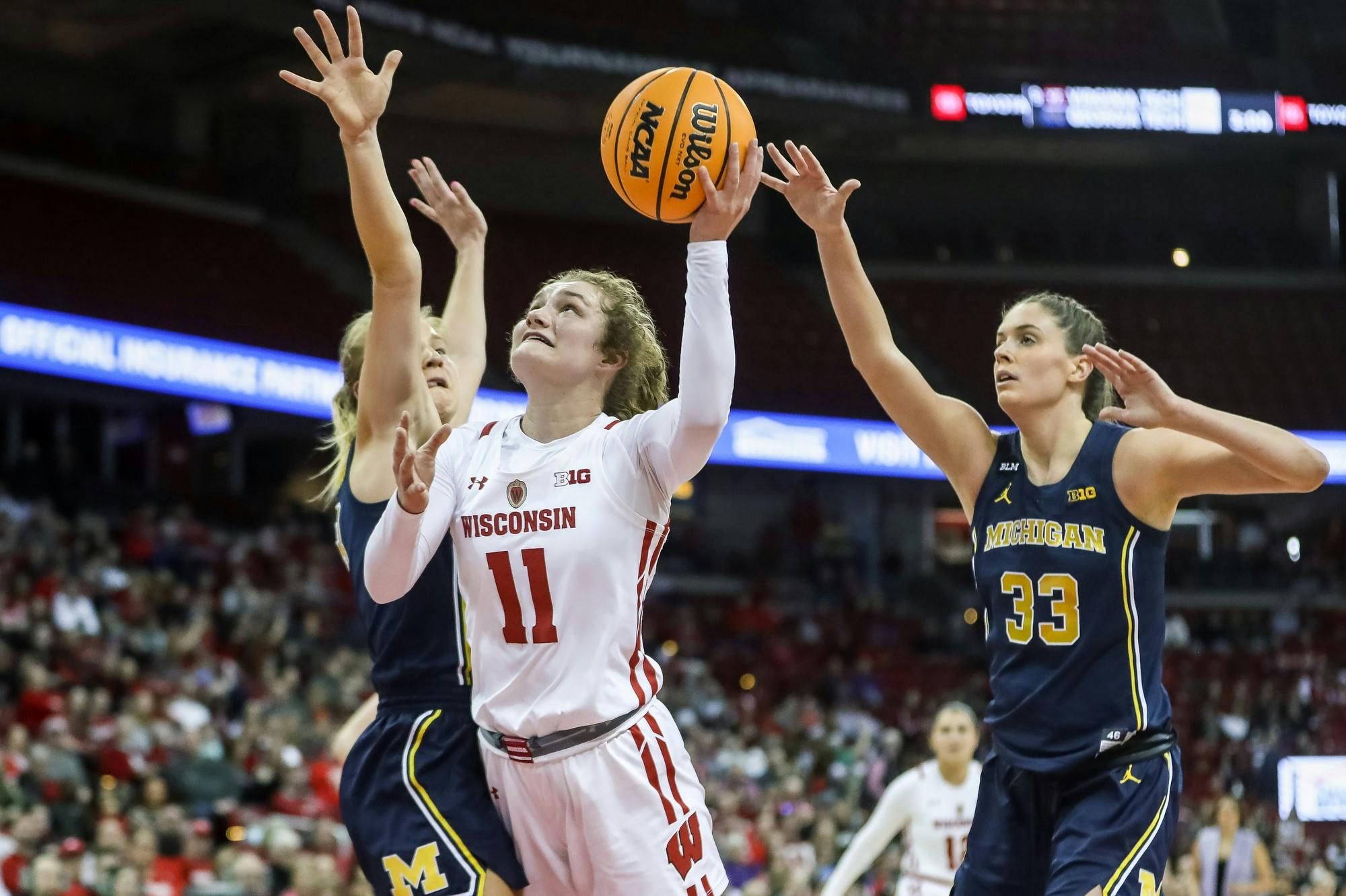Women's Basketball vs. Michigan TW 6096.JPG The Daily Cardinal