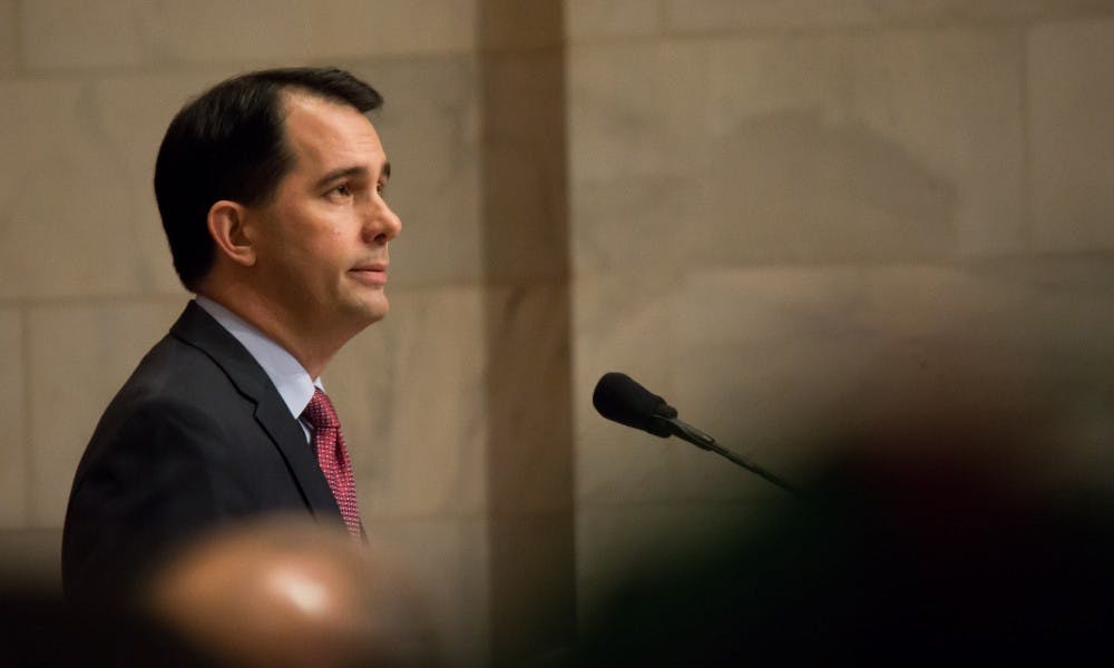 Gov. Scott Walker said he would not approve raising the gas tax in an effort to fix roads, despite opposition from some legislative Republicans.