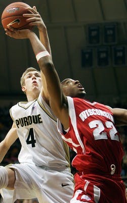 Road blocked: Boilermakers hand Badgers first conference loss of season