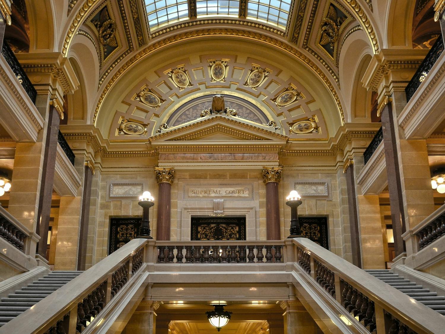 Entrance to the Wisconsin Supreme Court