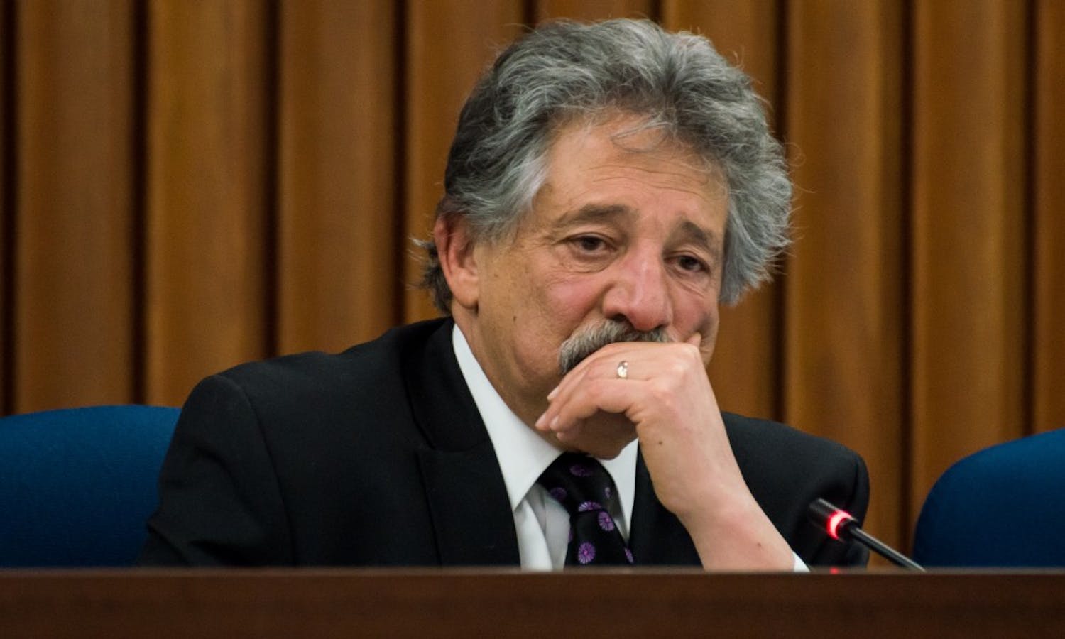 Madison Mayor Paul Soglin held a press conference Wednesday to publicly oppose the state legislature’s restrictions on municipalities.