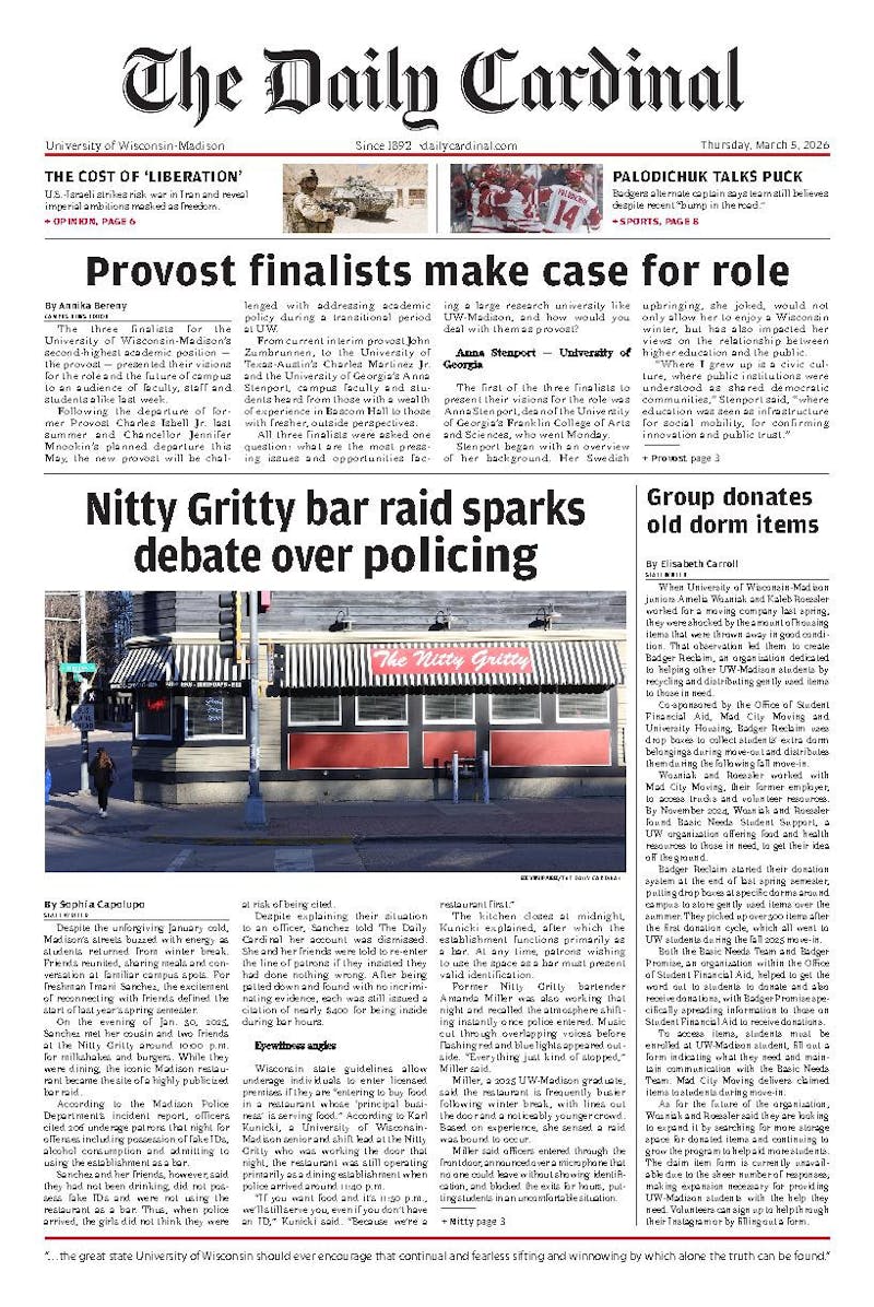 Read our print edition on Issuu