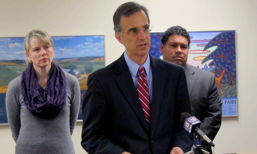 Dane County Executive Joe Parisi suspended all nonessential county official travel to North Carolina and Mississippi Monday in response to the states' LGBT discriminatory laws.&nbsp;