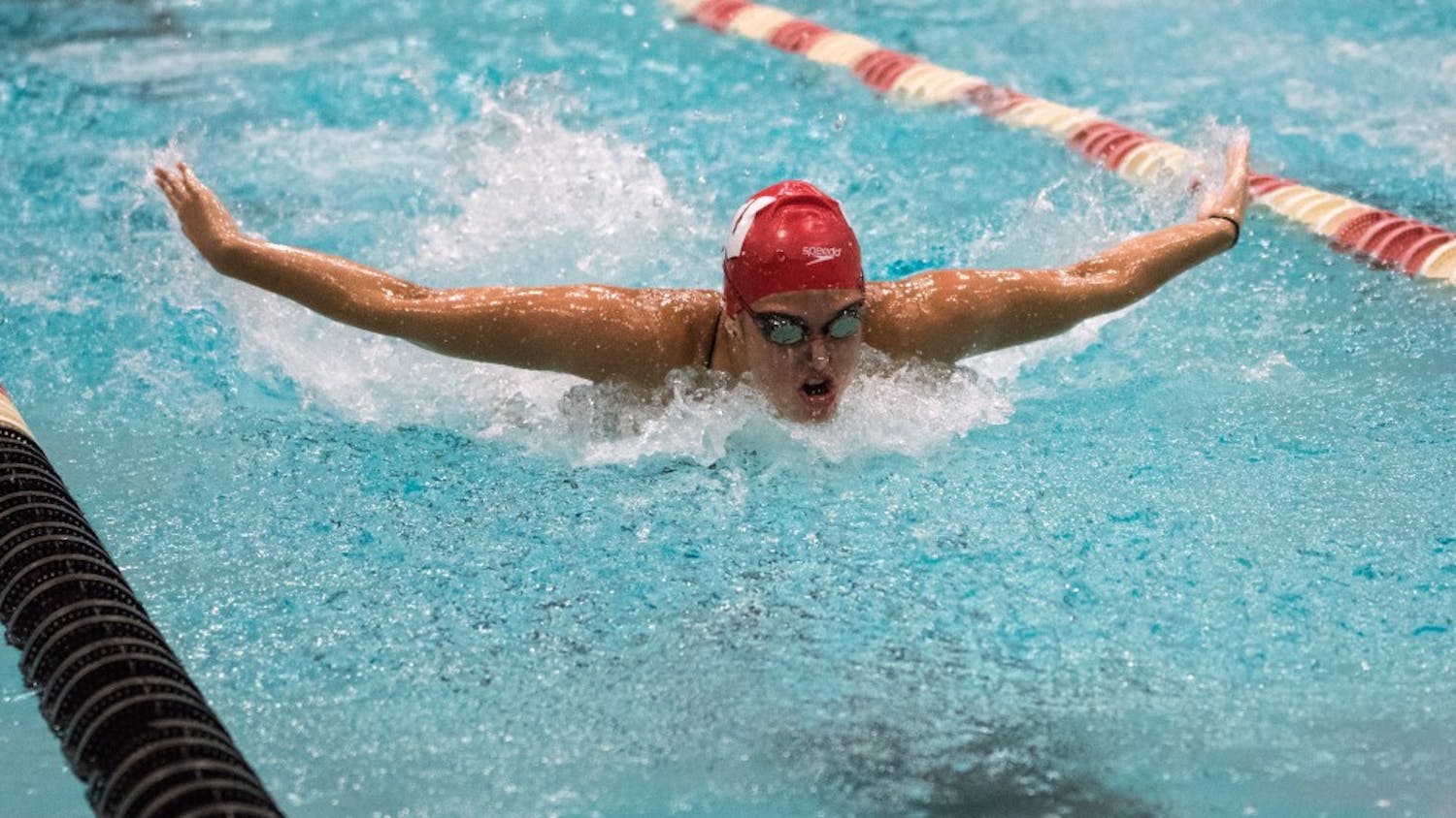 Beata Nelson had a record-setting performance in the Big Ten Championships.