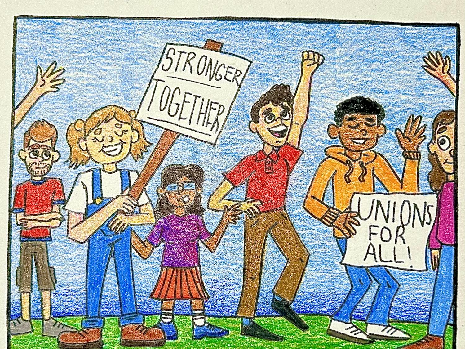Labor Union Graphic