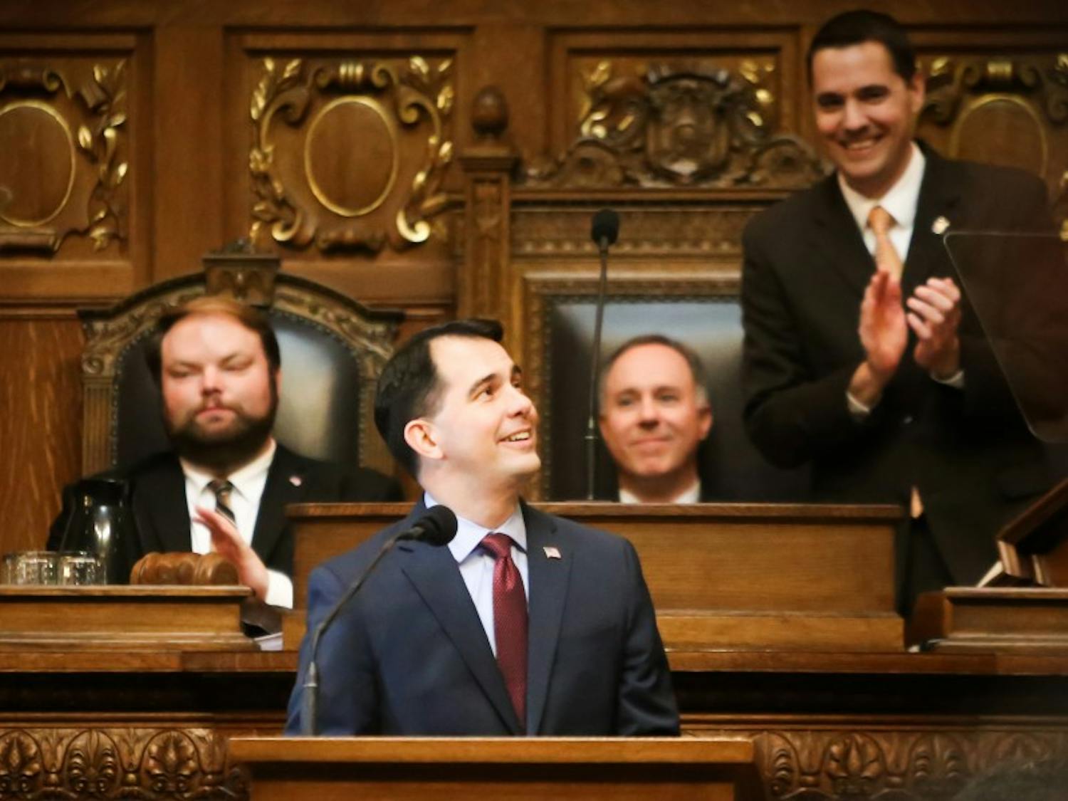 Gov. Scott Walker’s campaign launched digital ads Monday encouraging supporters to write letters to their legislators in support of his budget.