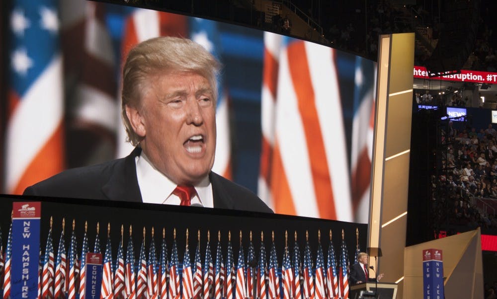 GOP nominee Donald trump accepted his nomination Thursday.