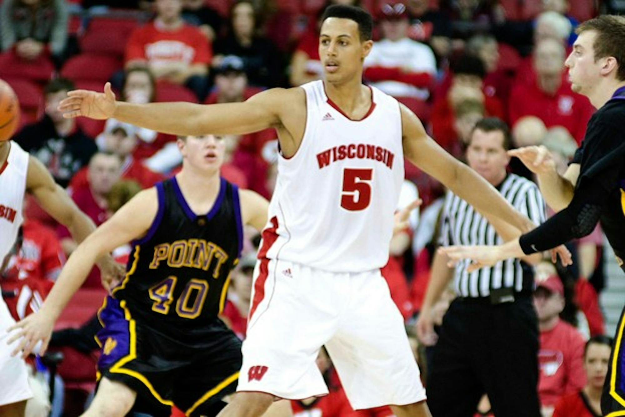 Ryan Evans, UW men's basketball