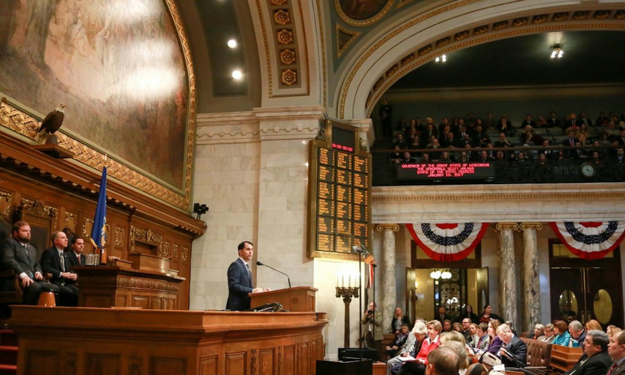 Gov. Scott Walker's new proposal will end the current tuition freeze at UW System schools and lower tuition for Wisconsin residents. The percentage tuition will be reduced by has not been disclosed.