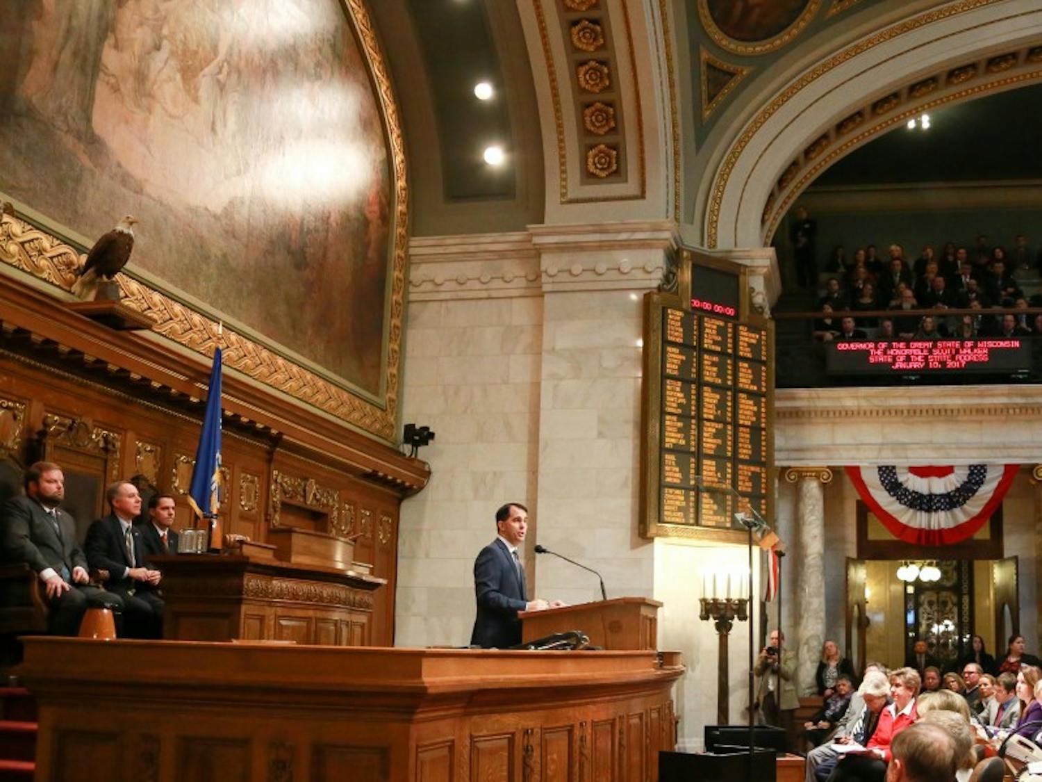 Gov. Scott Walker's new proposal will end the current tuition freeze at UW System schools and lower tuition for Wisconsin residents. The percentage tuition will be reduced by has not been disclosed.