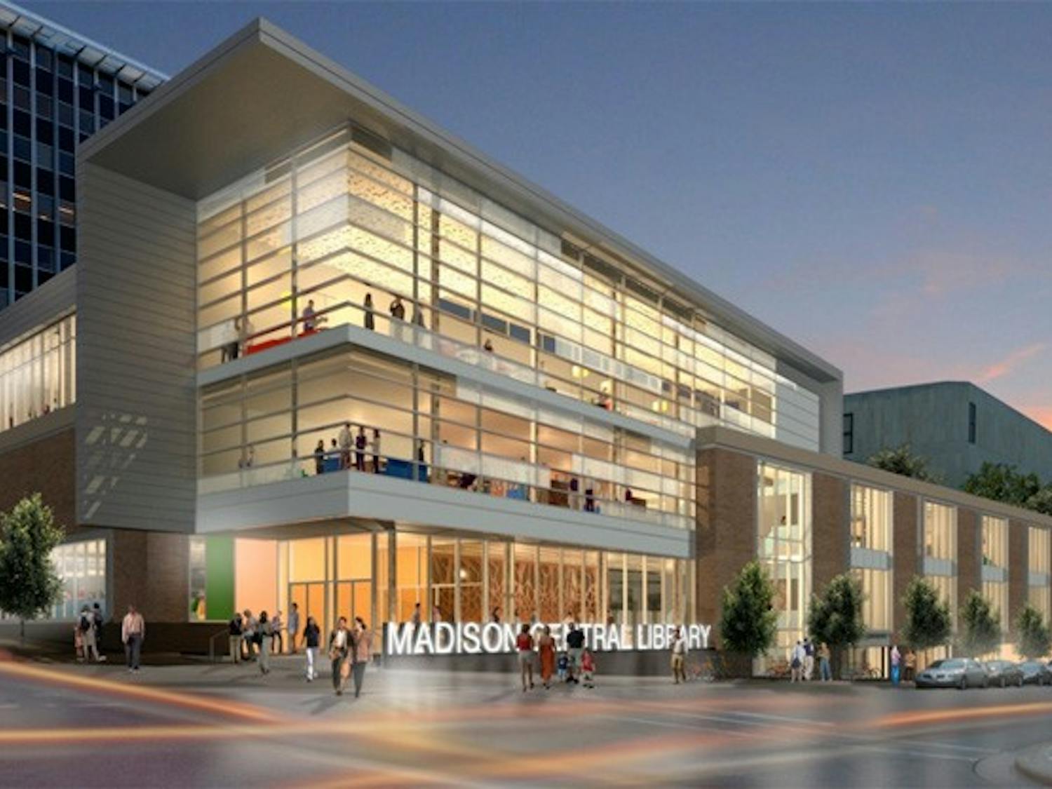 Central Library rendering