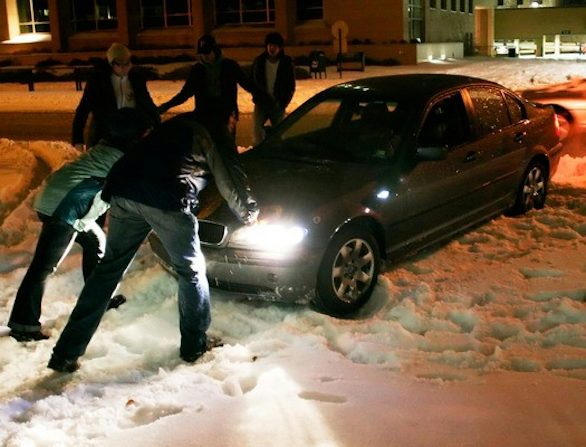 Heavy snow and freezing rain pummel Madison.