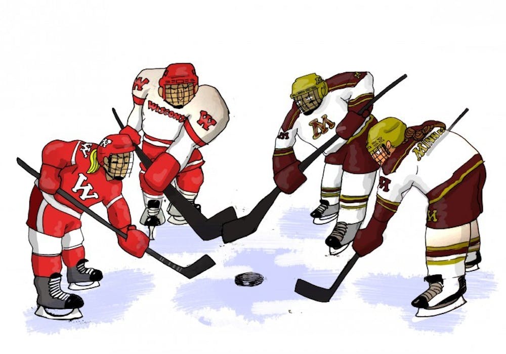 High scoring games highlight Border Battle on ice