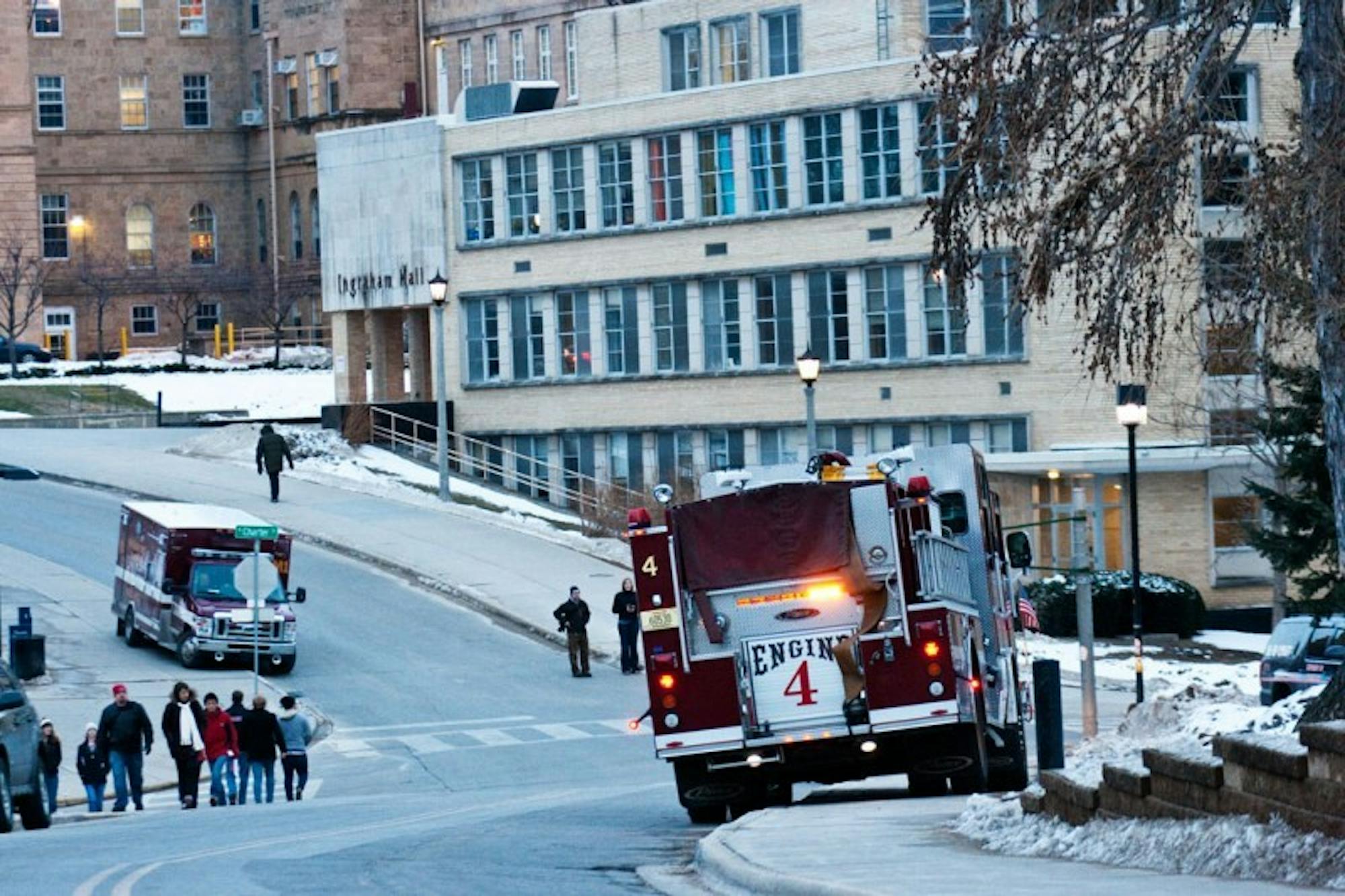 UW Police respond to suicidal man atop Van Hise