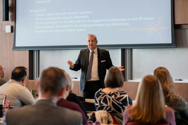Provost finalists make their cases for the role