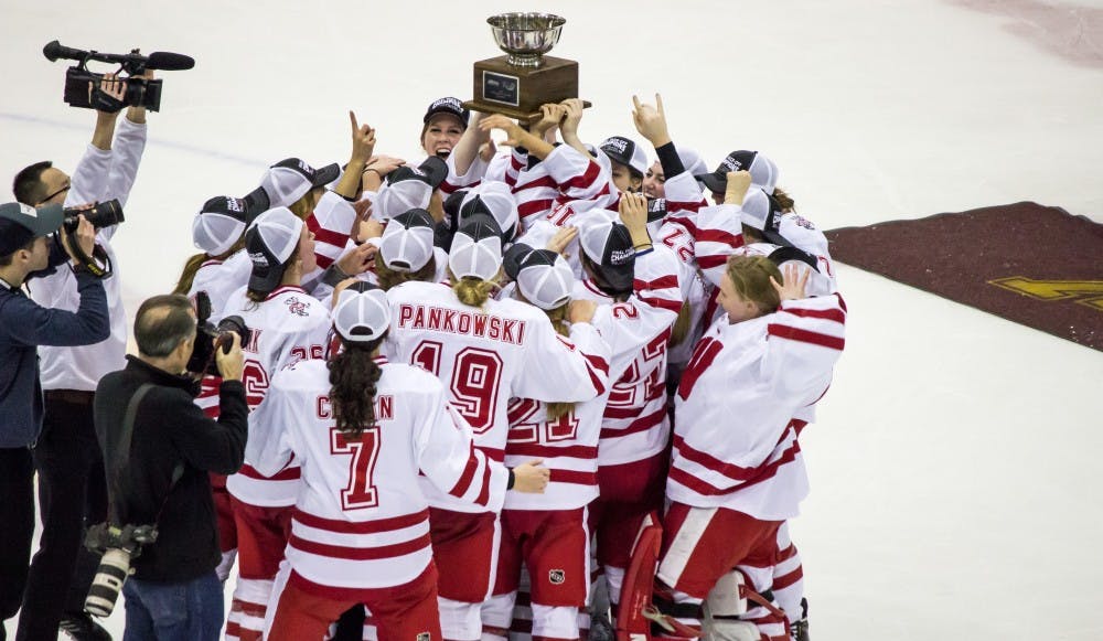 After outscoring its opponents 16-0, UW claimed its second-straight WCHA tournament championship.
