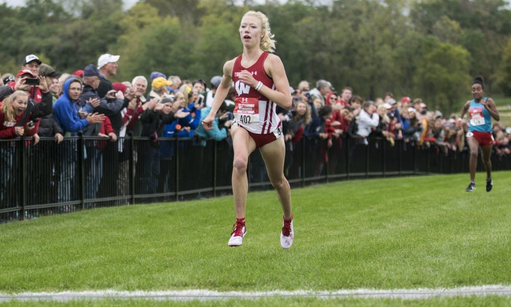 Junior Alicia Monson proved that she can run with &mdash; and beat &mdash; the country's best runners with a statement win in Madison on Friday.
