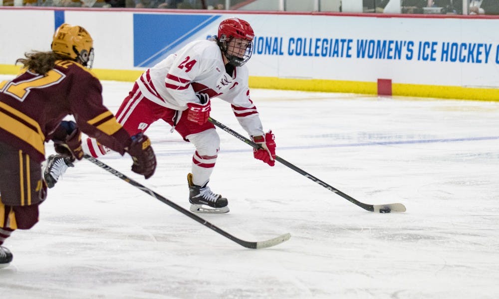 Senior co-captain Claudia Kepler had to sit out Wisconsin's Frozen Four run last season. She's hoping to bring back a title to Madison this year as UW readies for the Frozen Frour.&nbsp;