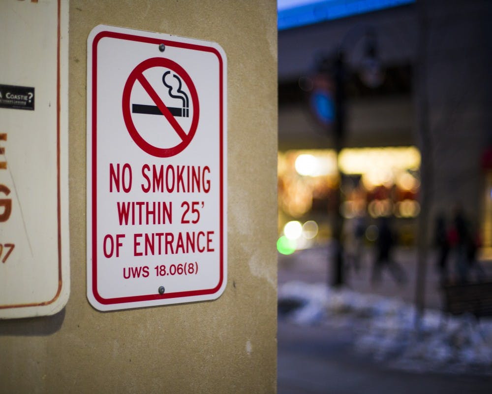 UHS Executive Director Sarah Van Orman said the new campus smoking policy will contain three changes, including updating it to more fully comply with state law.