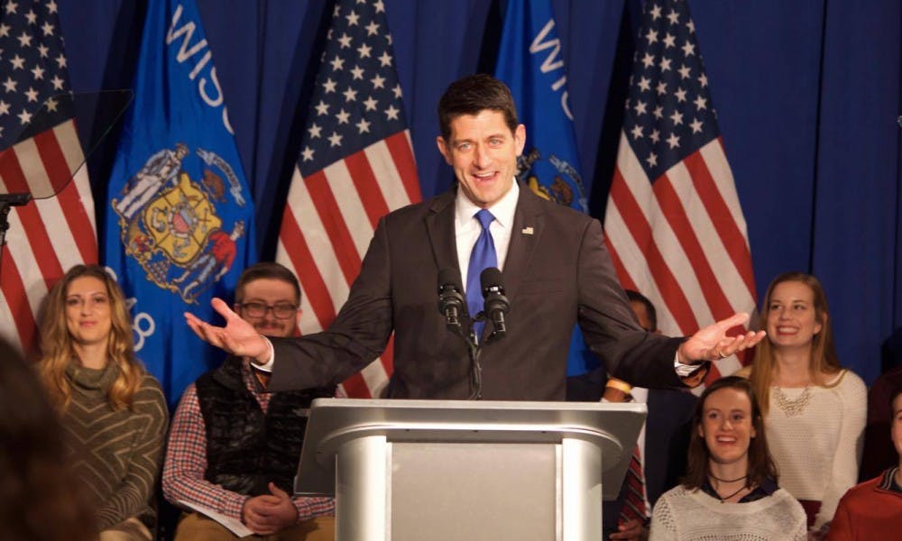 House Speaker Paul Ryan told UW-Madison College Republicans to&nbsp;spread their conservative message to other students.