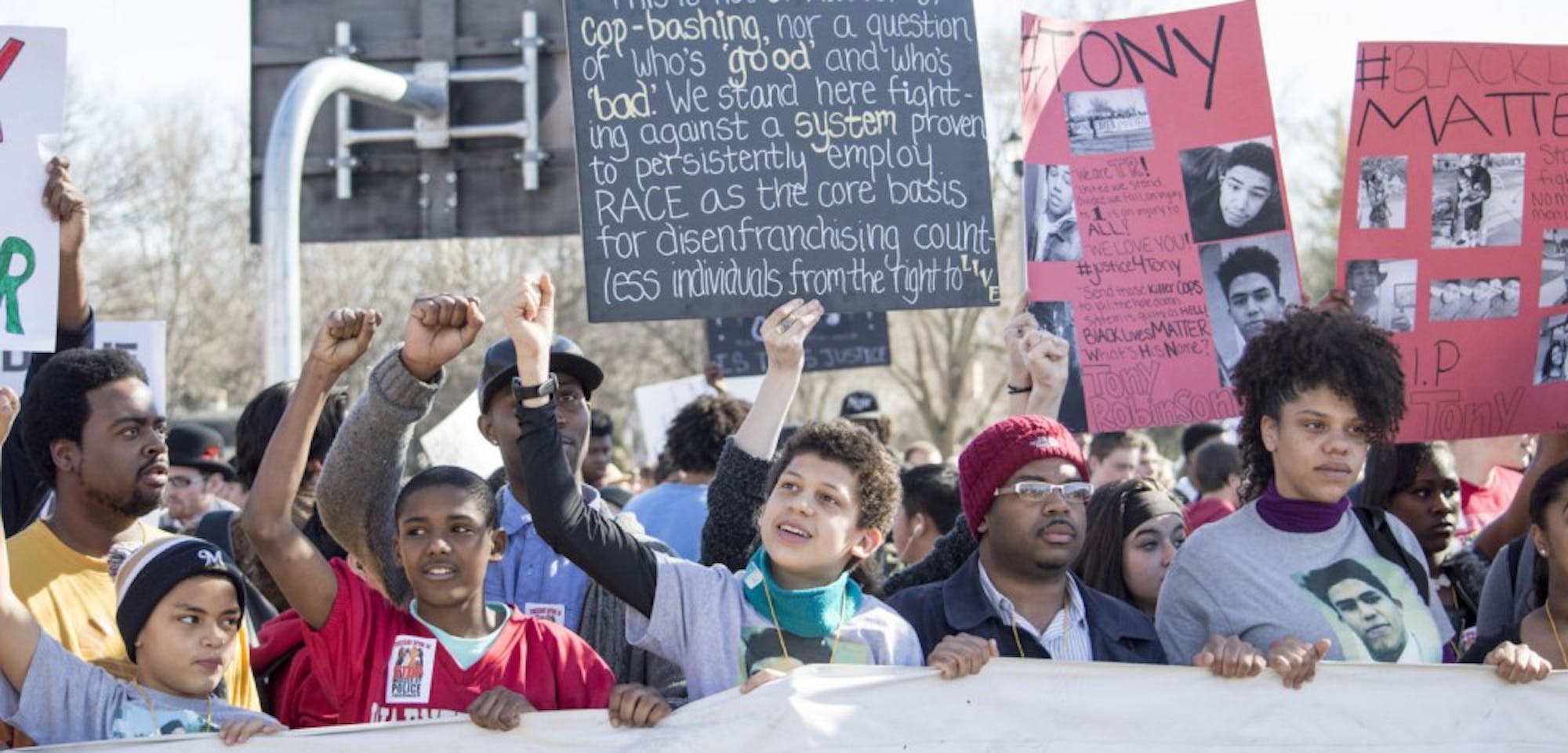 Tony Robinson Protest Wednesday 3/11