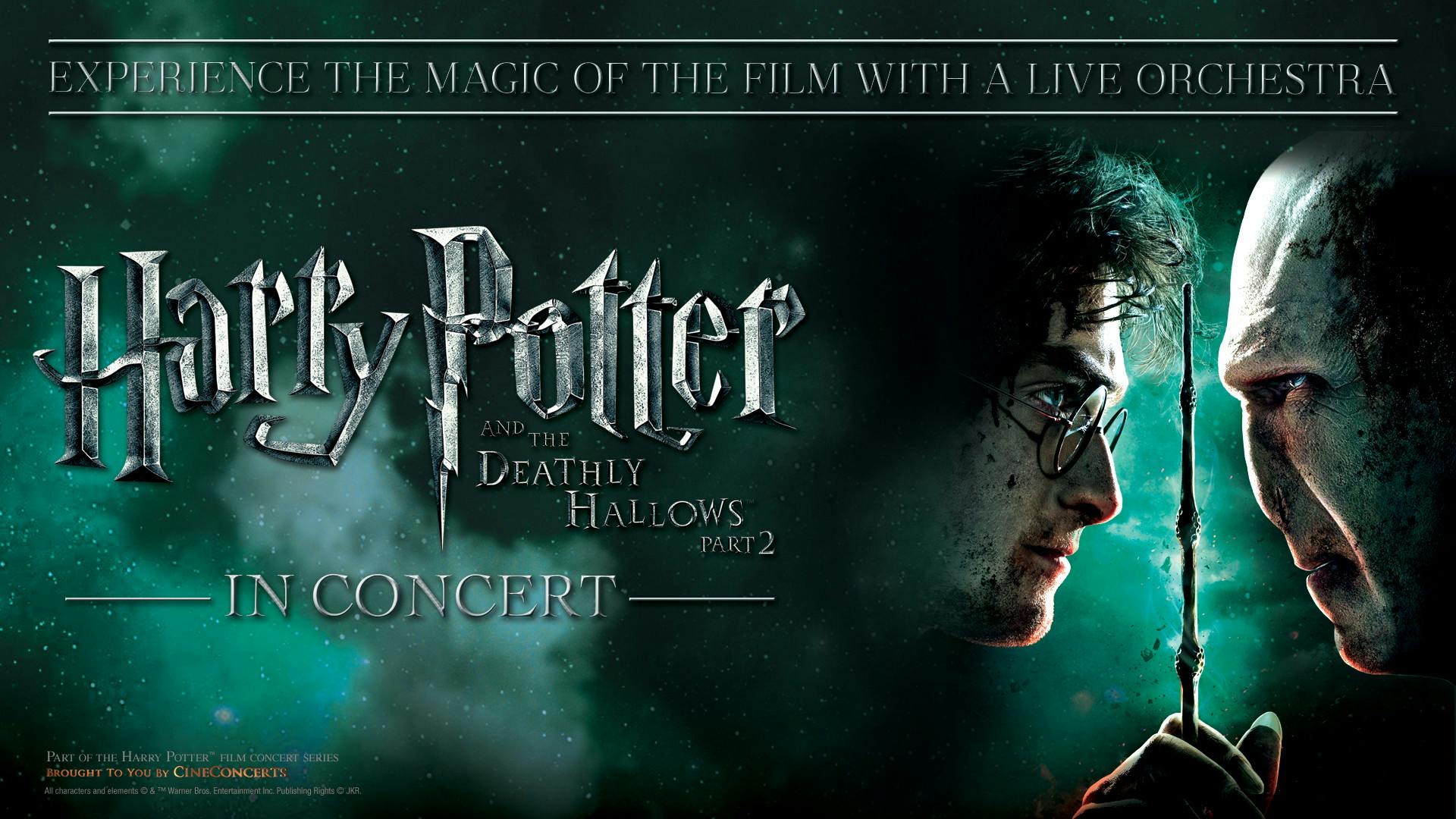 Harry Potter and the Death Hallows Pt. 2 in concert
