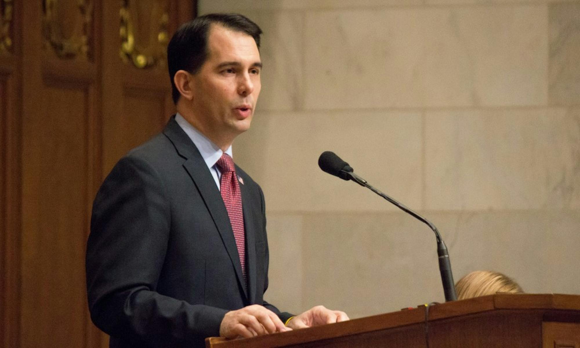 Gov. Scott Walker sent a letter to the NFL Monday urging players to “stop their protests during the anthem and move on from what has become a divisive political sideshow.”