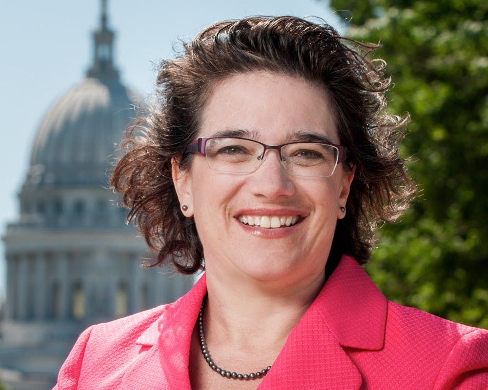 State Rep. Melissa Sargent, D-Madison, is calling for an increase in financial aid to help in-state students graduate debt-free.&nbsp;