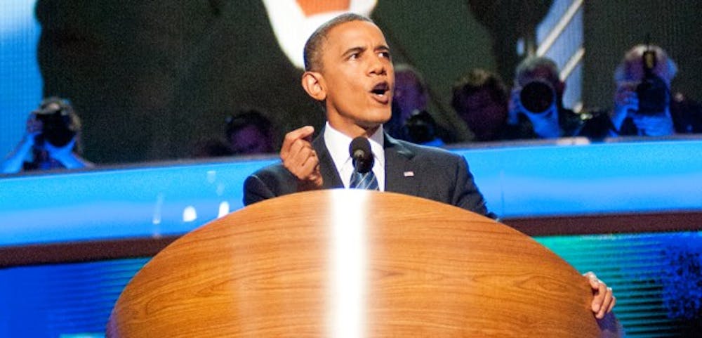 President Obama speaks at DNC