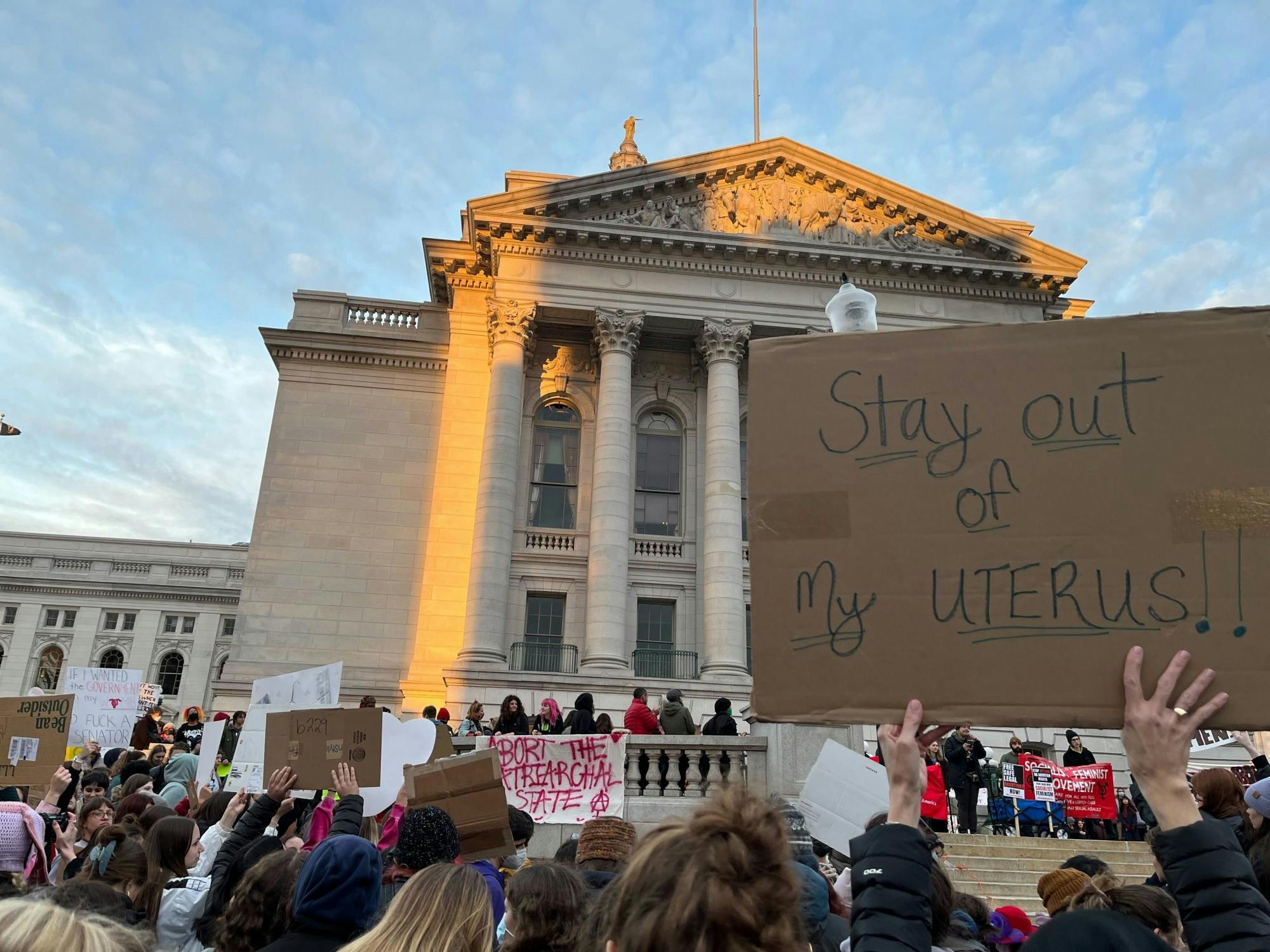 Abortion protest Captiol