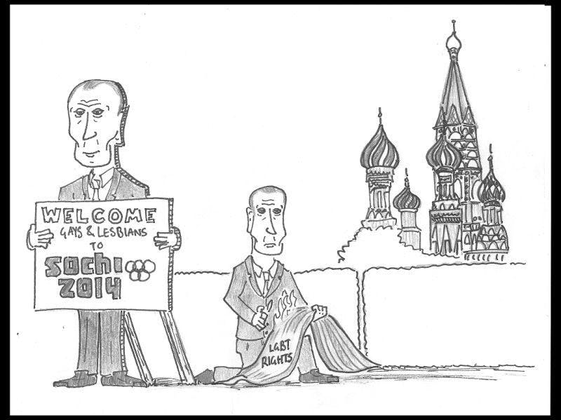Putin, homosexuality and the 2014 Winter Olympics