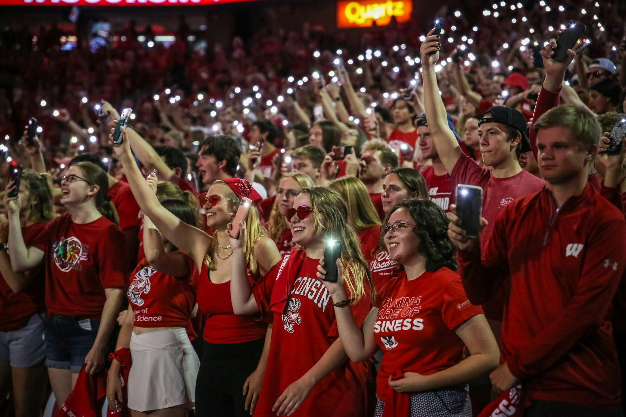 PHOTOS: Wisconsin volleyball sets NCAA regular season attendance record