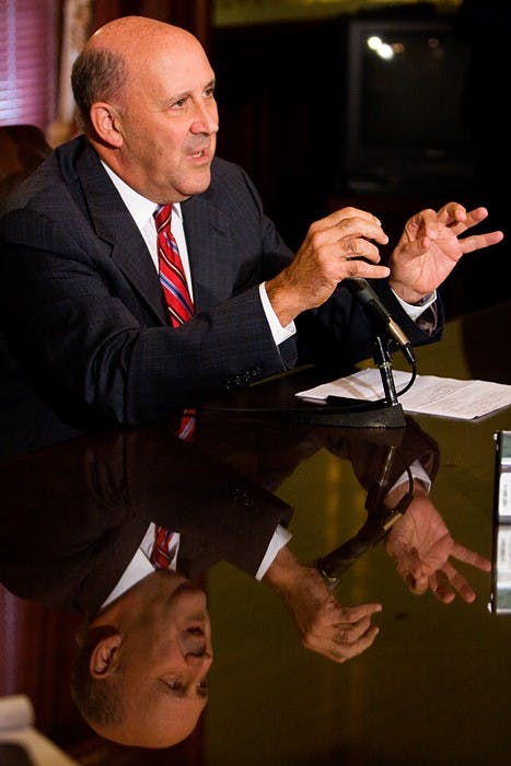 Doyle creates DNA task force, discusses Asia trip