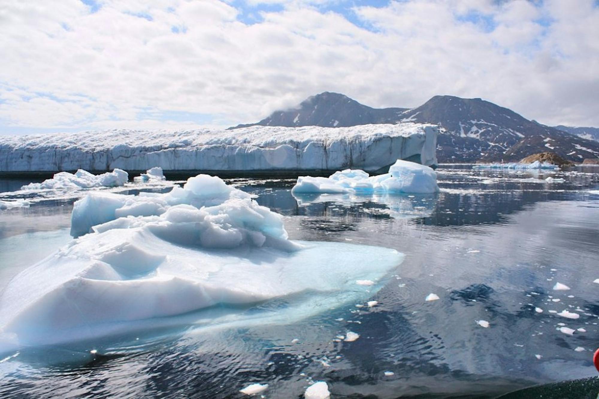 One of Tristan L'Ecuyer's interests lie in the melting and thermal energy balance of the Greenland ice sheet and its effects on climate change.