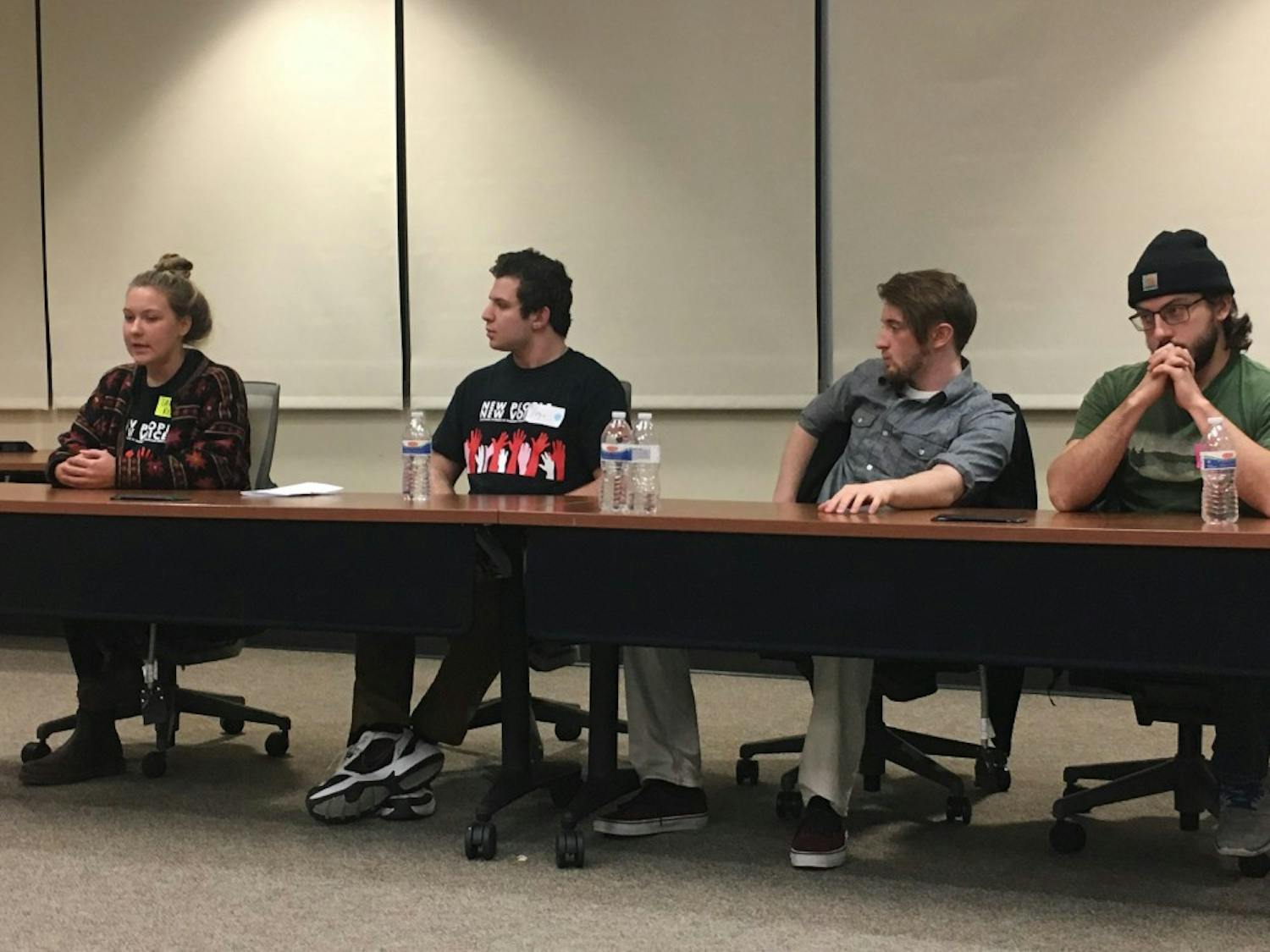 During a panel discussion Associated Students of Madison Legislative Affairs Committee Chair Sally Rohrer said allowing students to opt out of allocable segregated fees would be "a disaster."