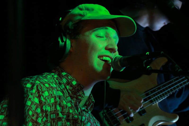 The intimate coffee shop venue, The Winnebago, was perfect for the melancholic, yet engaging set. 