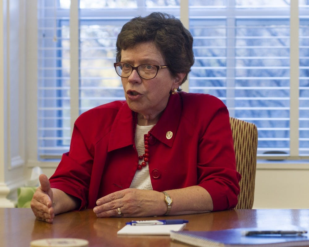 UW-Madison Chancellor Rebecca Blank is among the officials working to educate students regarding changes to voter ID policies.