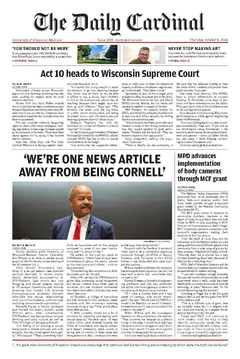 Read our print edition on Issuu