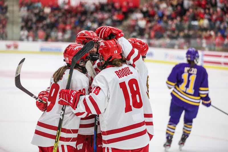 Abby Roque was critical in the win against Minnesota, scoring three goals in two periods.