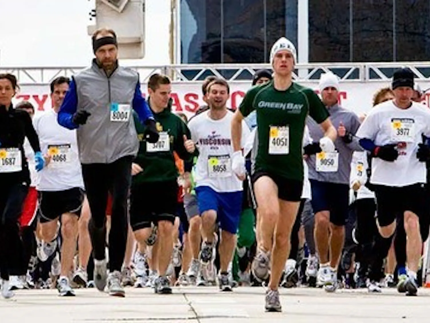 Crazylegs run attracts record number of racers