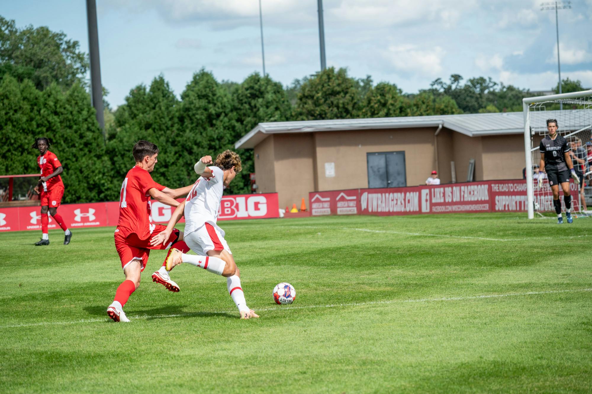 Wisconsin men's soccer 4-1 victory over Bradley