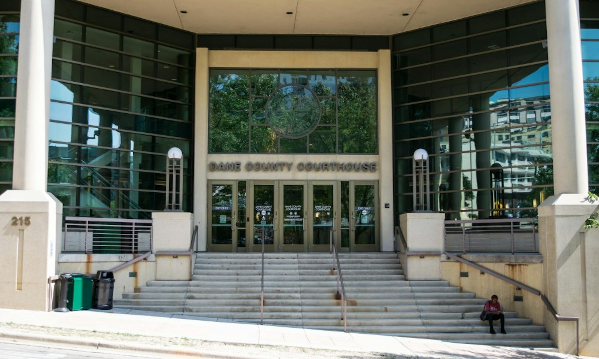 The Dane County Courthouse.